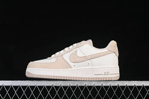 All categories Nk Air Force 1 Air Force series Nk Air Force 1 Low Air Force low-top Nike Air Force 1'07 Low Milky white light gray Air Force 1 low-top casual sneakers HQ3905-001